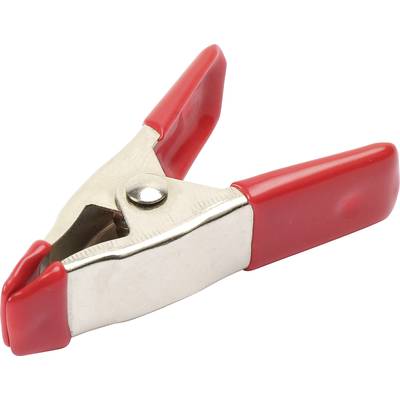 Spring clamp metal 50 mm TOOLCRAFT 1586228  Product size (length): 50 mm Nosing length:18 mm