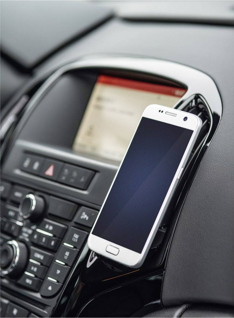 Hama "Magnet Alu" Air grille Car mobile phone holder 360° swivel, Magnetic fastener-3