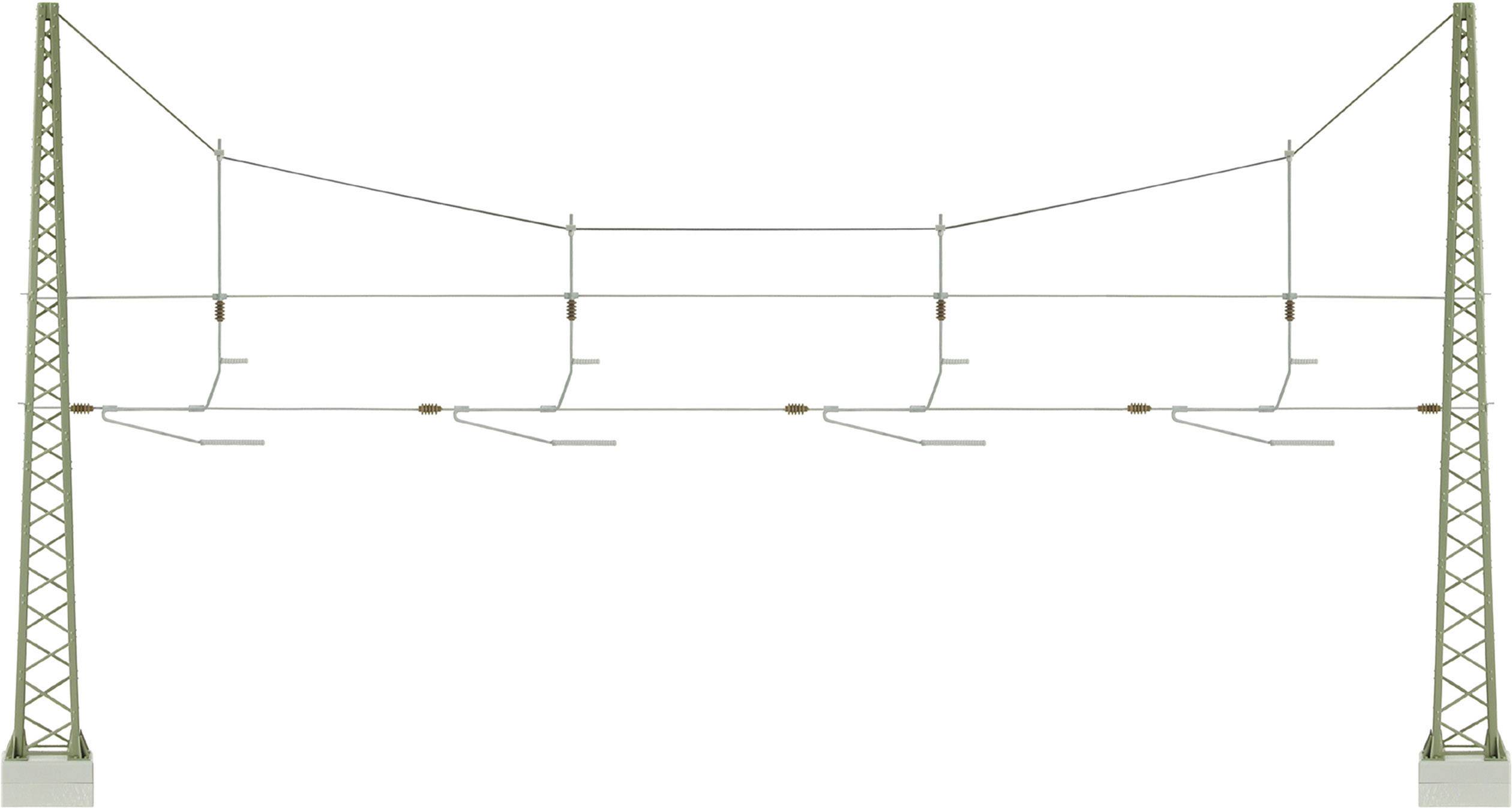 Viessmann Modelltechnik 4363 N Trusses 4-rail 1 pc(s)