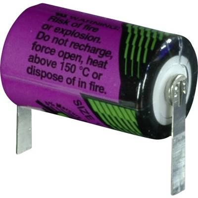 Tadiran Batteries SL 550 T Non-standard battery 1/2 AA High temperature resistant, U solder tab Lithium 3.6 V 900 mAh 1 
