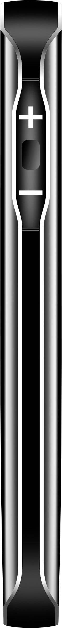 beafon SL250 Big button mobile phone Charging station, Panic button Silver-black-3