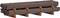 A bundle of long, thin wooden sticks is stacked on a frame.