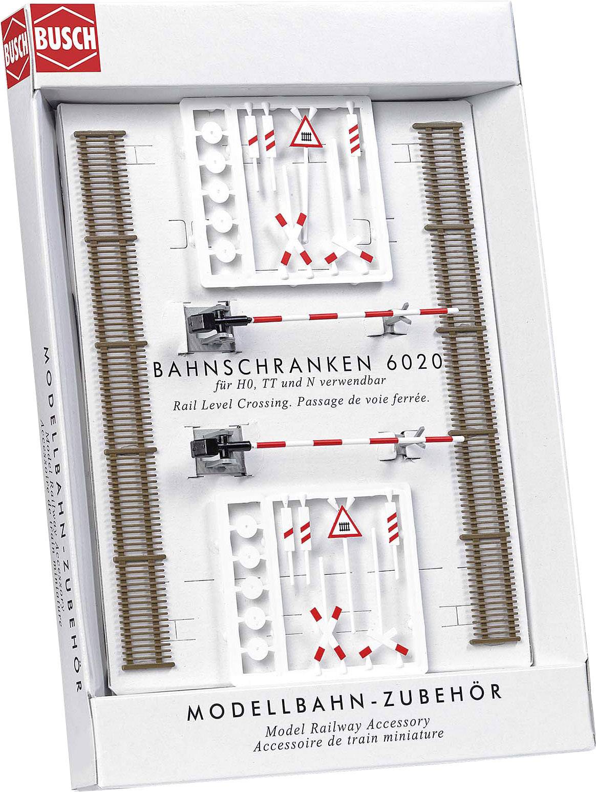 Busch 6020 H0 Railway crossing Assembly kit