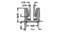 Technical drawing of a profile with dimensions: Total height 12.40 mm, width 11.1 mm, internal dimension 9.20 mm, wall thicknesses vary.