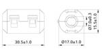 Ferrite core