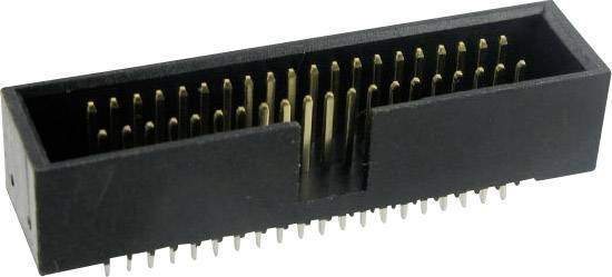 TRU COMPONENTS 1589667 Pin connector no ejector Contact spacing: 1.27 mm Total number of pins: 30 No. of rows: 2 1 pc(s)