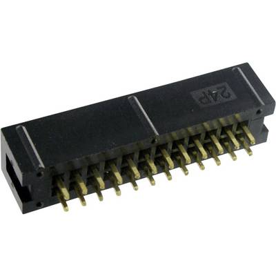 TRU COMPONENTS 1589758 Pin connector no ejector Contact spacing: 2.54 mm Total number of pins: 14 No. of rows: 2 1 pc(s)