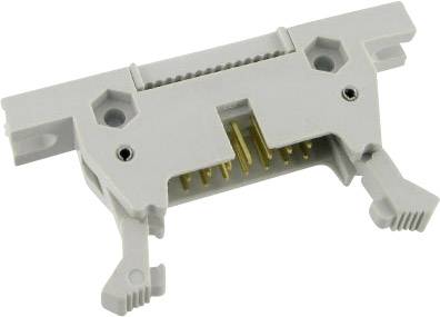TRU COMPONENTS 1589789 Pin connector + ejector (long) Contact spacing: 2.54 mm Total number of pins: 34 No. of rows: 2 1 pc(s)