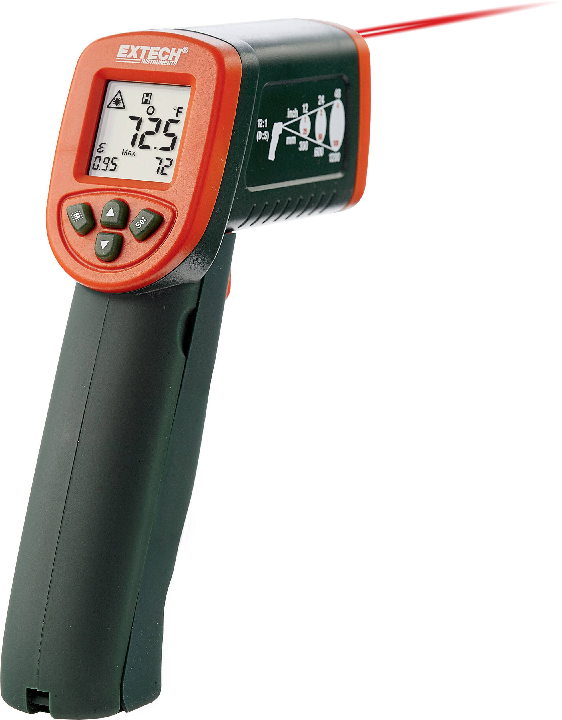 Extech IR267 IR thermometer Display (thermometer) 12:1 -50 - +600 °C Contact measurement