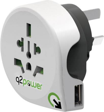 Any Plug to UK Socket Q2 Power Plug Adapter 