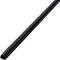 Black rubber seal with L-shaped edge, typically used for sealing doors or windows to prevent draught.