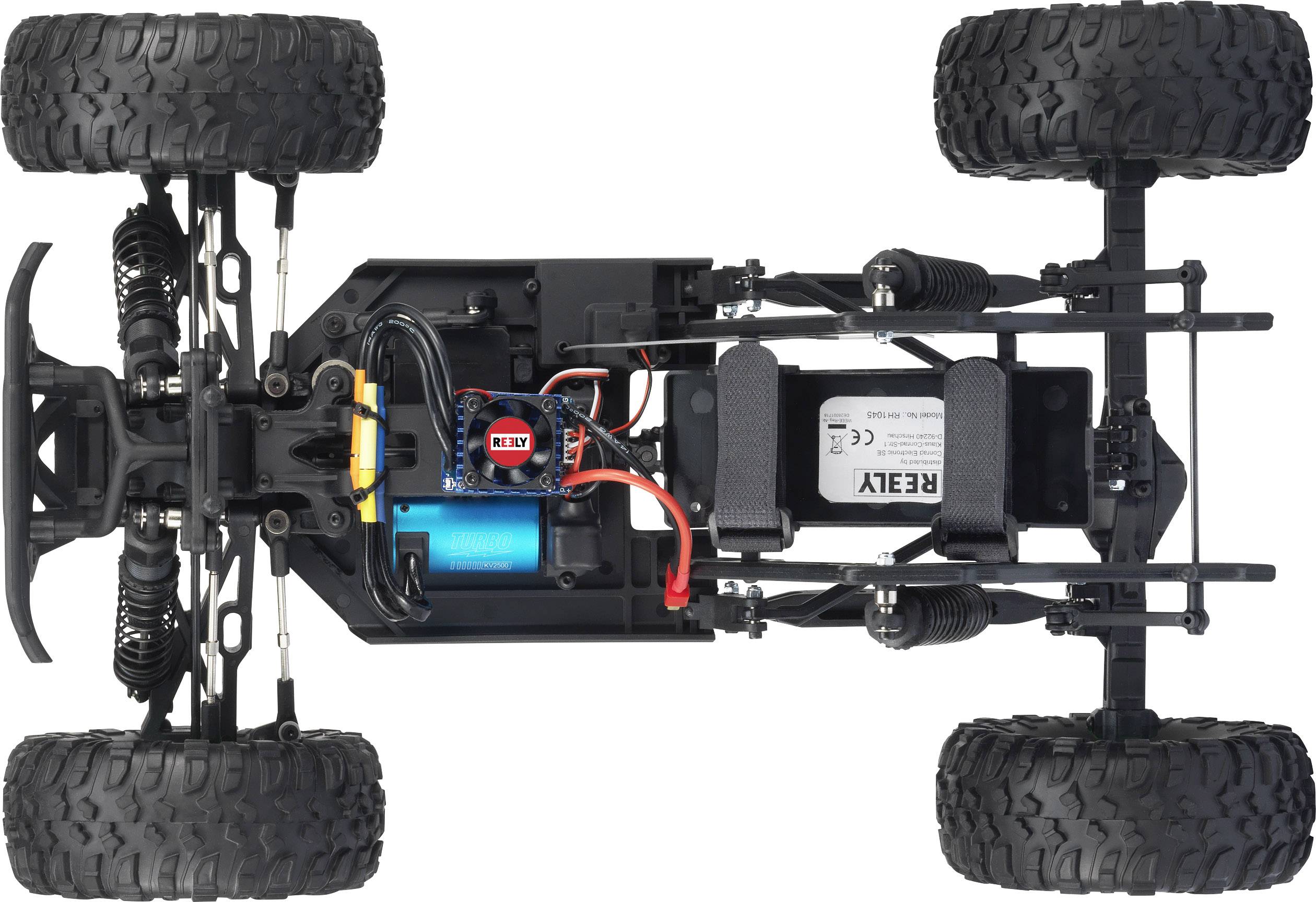 Reely Bulldog Brushless Brushless 110 RC model car Electric Buggy 4WD