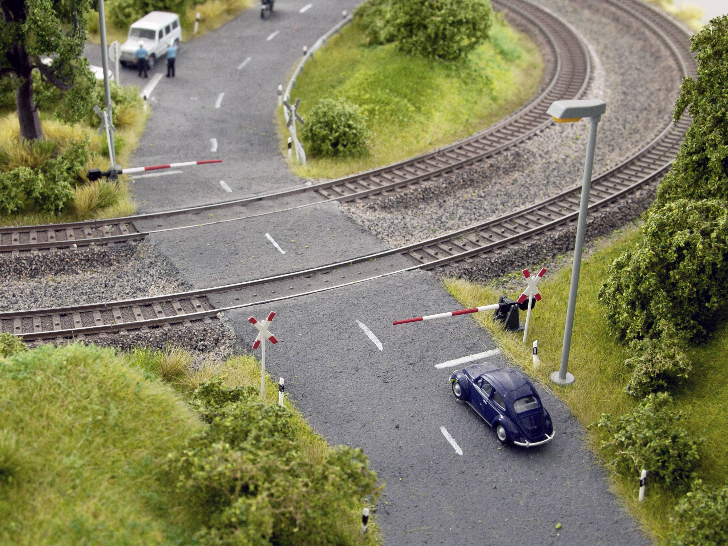 NOCH 14307 H0 LaserCut minis ® railway crossings with St. Andrew's