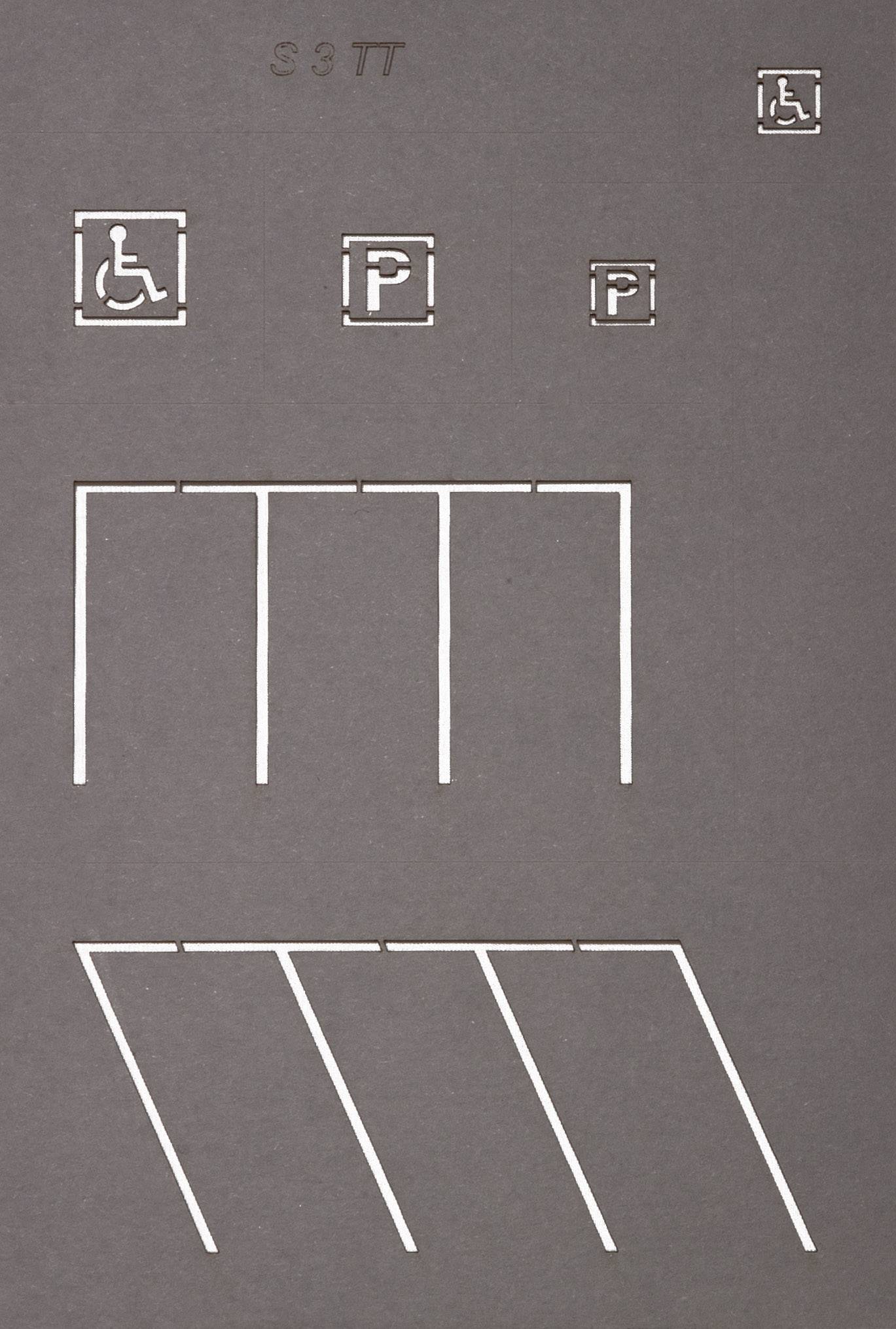 NOCH 48600 TT Road marking stencils