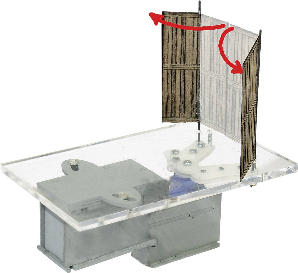 MBZ 73021 H0 door opener for engine shed Assembly kit