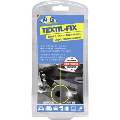 'ATG Textil-Fix' Repair Kit for Carpet/Upholstery, repairs burn holes and tears, for quick and easy mending.
