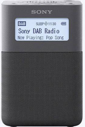 Sony XDR-V20D Radio alarm clock DAB+, FM AUX Grey-3