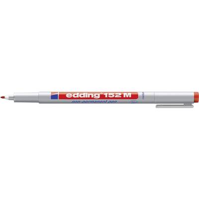 Edding OHP pen 152 M non-permanent pen 4-152002 Red  