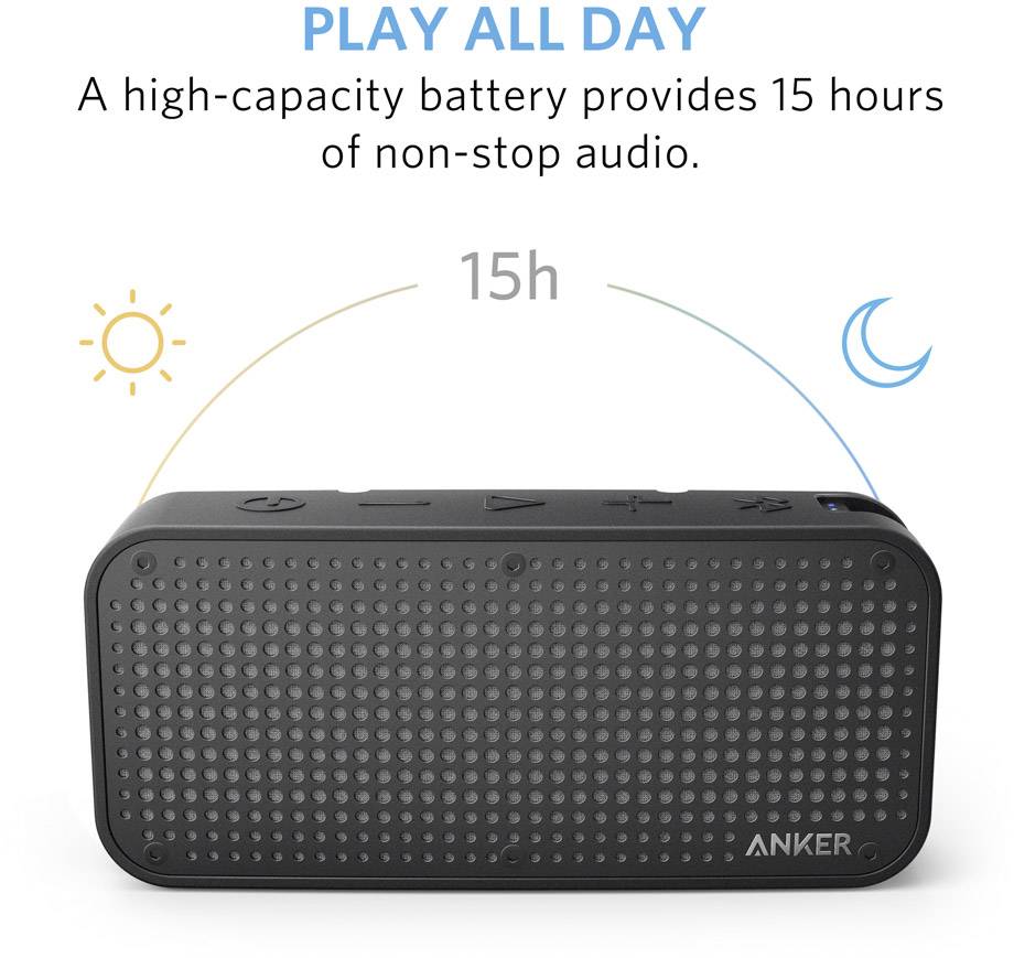 Anker SoundCore Sport XL Bluetooth speaker Handsfree, Outdoor, Shock