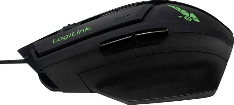 LogiLink ID0157 Gaming mouse USB Optical Black 7 Buttons 3200 dpi Backlit-6