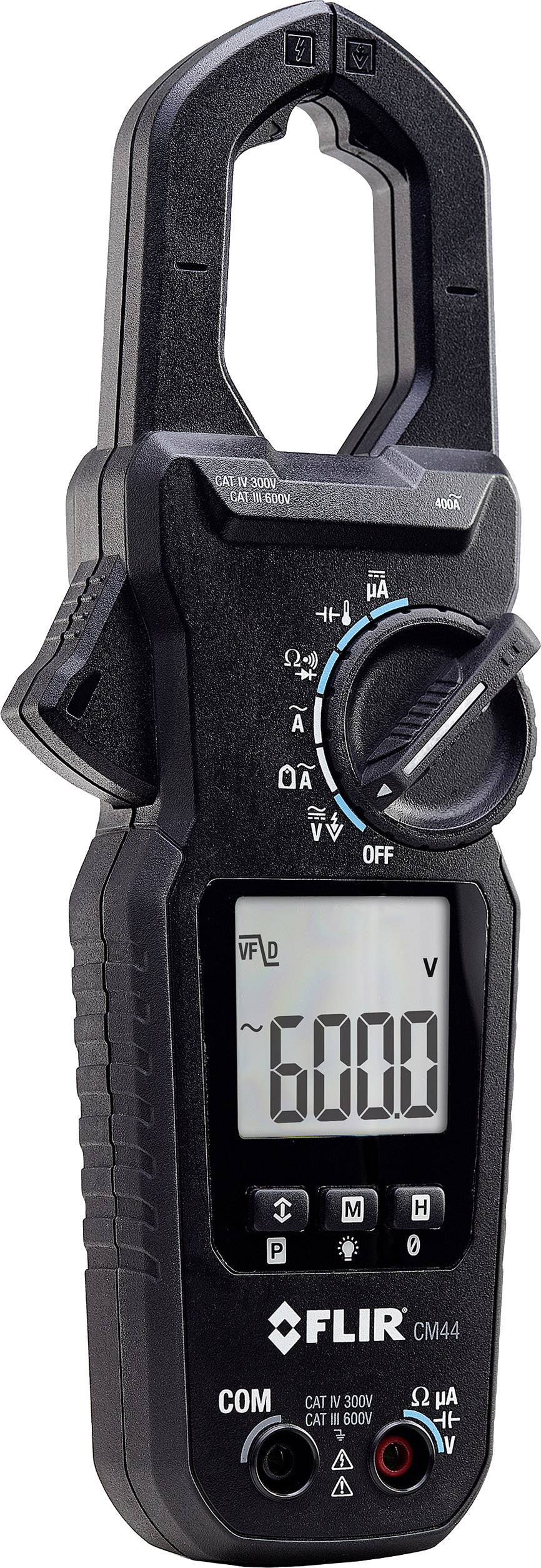 FLIR CM44 Clamp meter Digital CAT IV 300 V, CAT III 600 V Display (counts): 6000-1