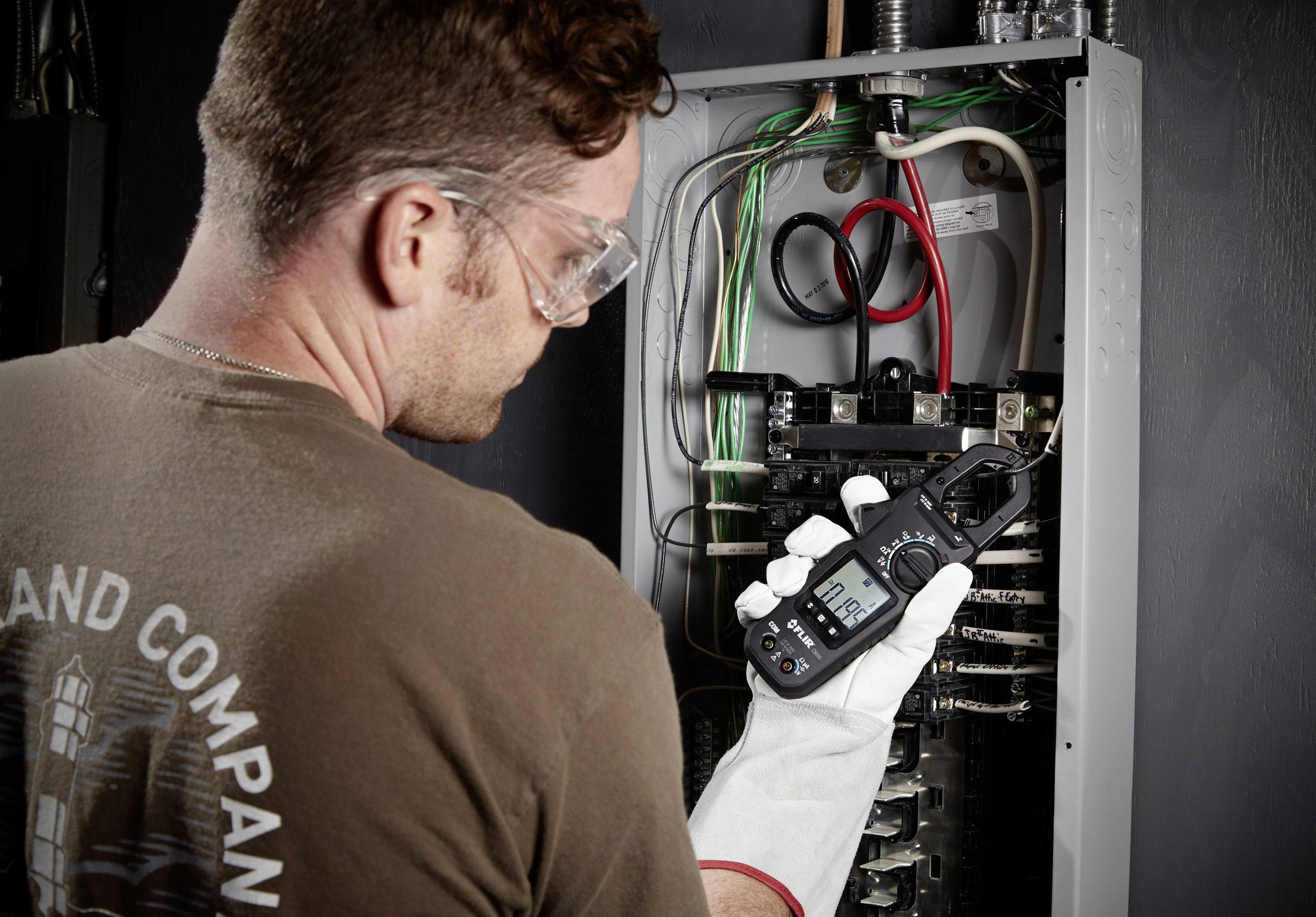 FLIR CM46 Clamp meter Digital CAT IV 300 V, CAT III 600 V Display (counts): 6000-8