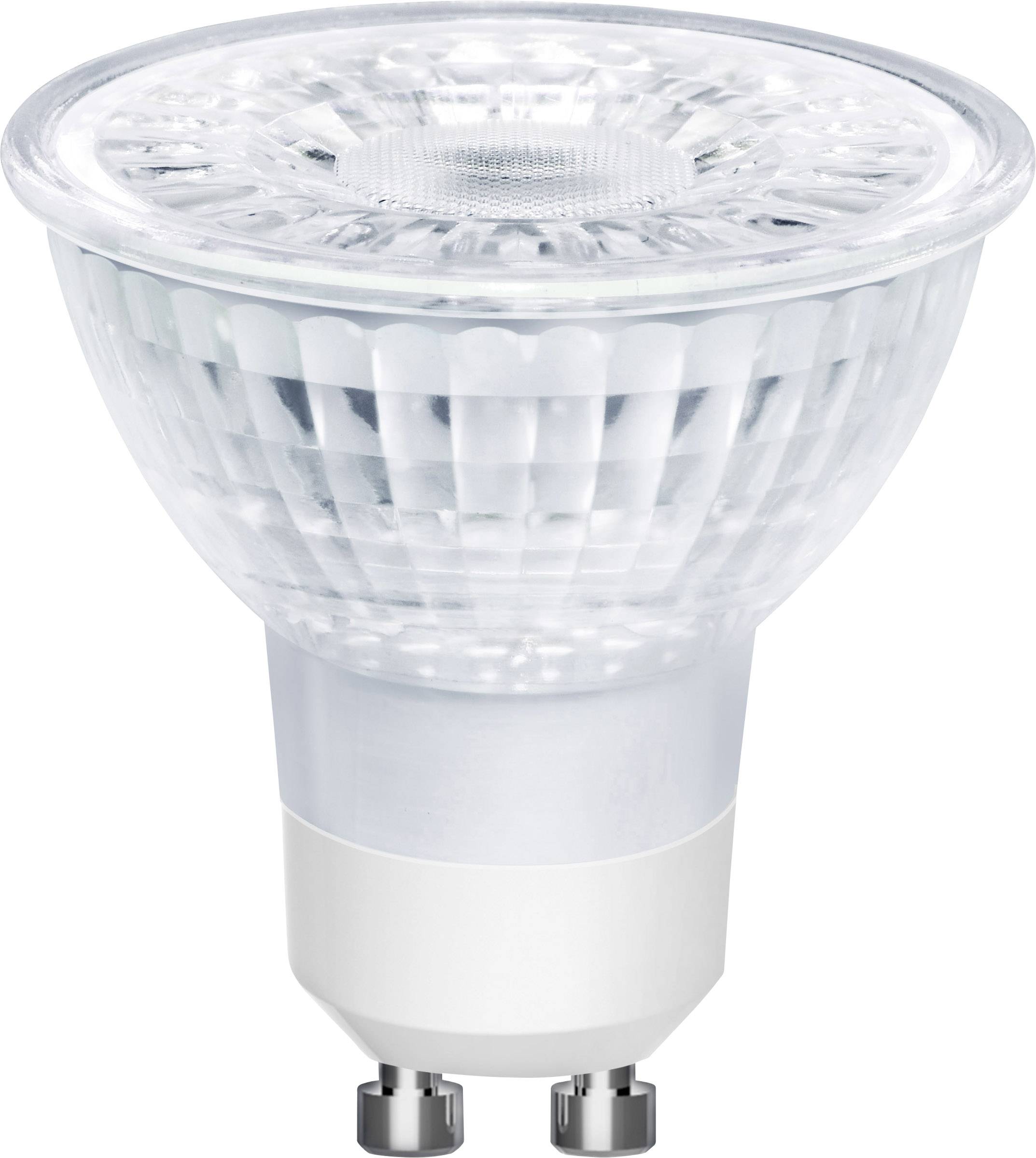 LightMe LM85117 LED (monochrome) EEC F (A - G) GU10 Reflector bulb 5 W = 51 W Warm white (Ø x L) 50 mm x 55 mm dimmable 1 pc(s)