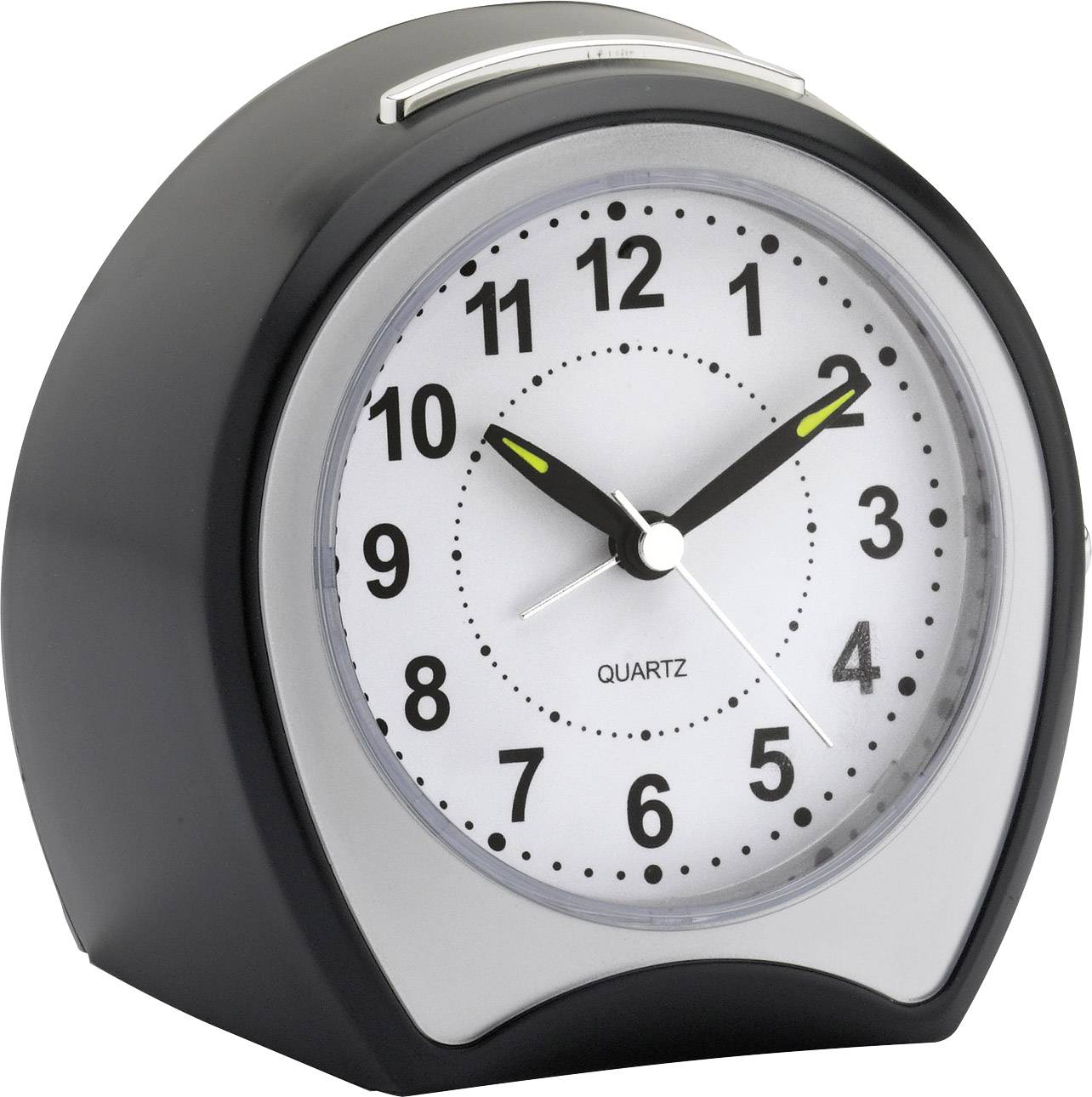 Mebus 42378 Quartz Alarm clock Black