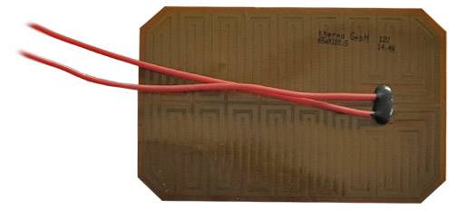 Thermo TECH Polyimide Heating foil self-adhesive 12 V DC, 12 V AC 14.4 W IP rating IPX4 (L x W) 100.5 mm x 65 mm