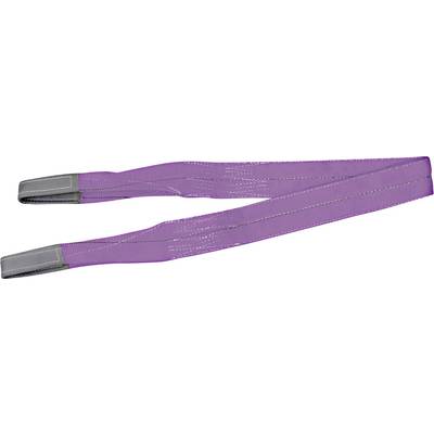Lifting sling Working load limit (WLL)=1 t 2 m Petex 47101224 Violet