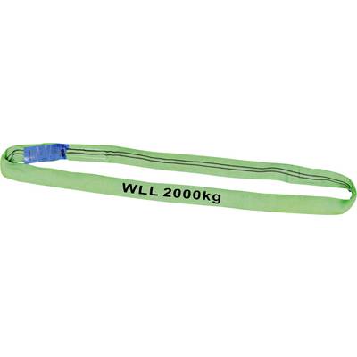 Petex 47202213 Strop Working load limit (WLL)=2 t Green EN 1492-2 DIN 1492-2 