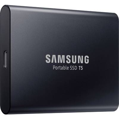 Samsung Portable T5 1 TB External SSD hard drive USB-C® USB 3.2 (Gen 2)  Jet black  MU-PA1T0B/EU  