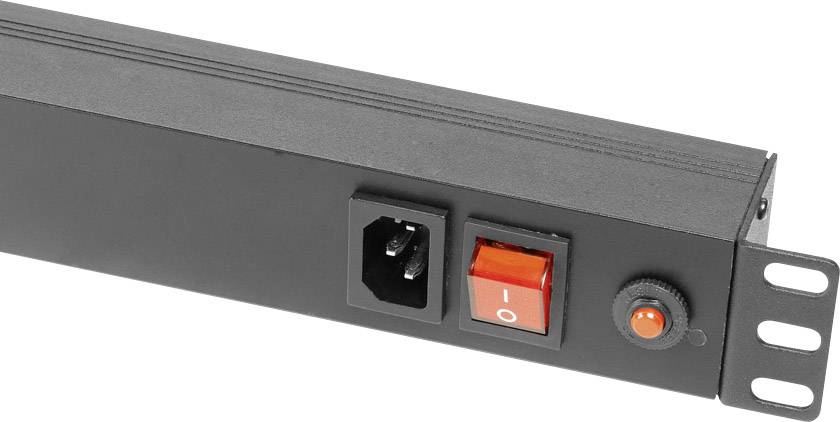 Adam Hall 87471 IEC 19" power distributor 1 U-6