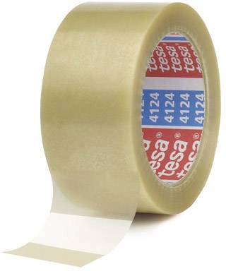 tesa 04124-00014-00 Packaging tape tesapack® 4124 Transparent (L x W) 66 m x 38 mm 1 pc(s)