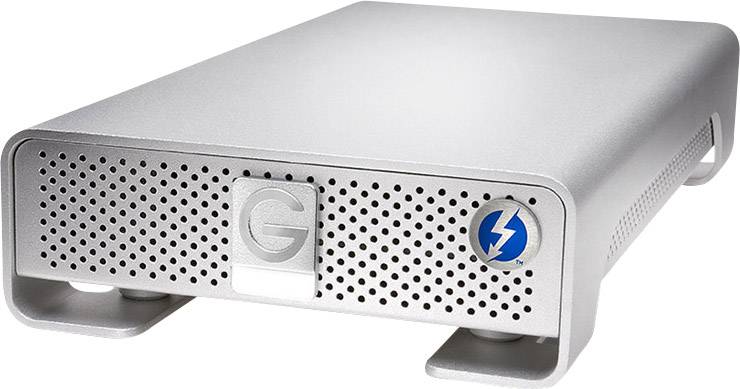 G-Technology G-Drive Thunderbolt 10 TB 3.5 external hard drive Thunderbolt, USB 3.0 Silver 0G05025