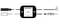 A DAB+ splitter by Blaupunkt with an antenna input and two outputs, for radio reception via FM and DAB+.