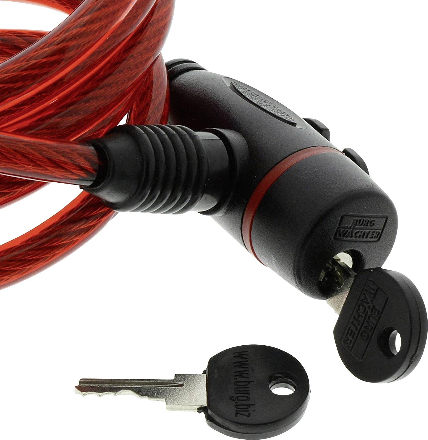 Burg Wächter 1260 150 Spiral cable lock Key lock