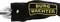 Black textile-covered security padlock with yellow 'Burg Wächter' logo. Ideal for protecting bicycles or gates.