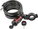 Spiral cable lock with light 1345 150 L