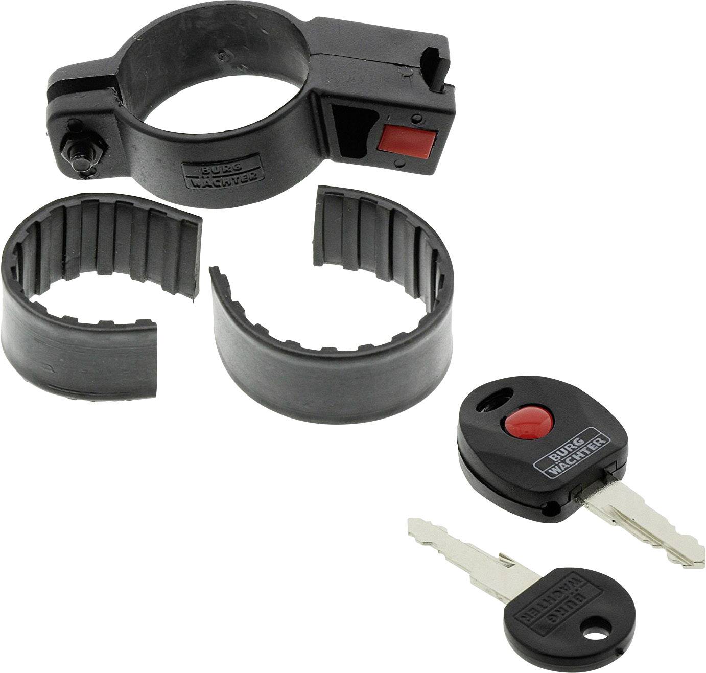 Burg Wächter 1345 150 L Spiral cable lock Colour-changing Key lock-3