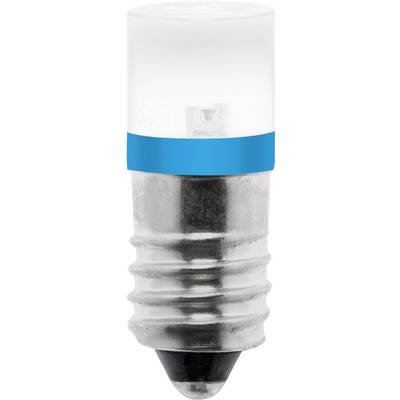 A LED drop lamp with a blue ring, suitable for decorative lighting.