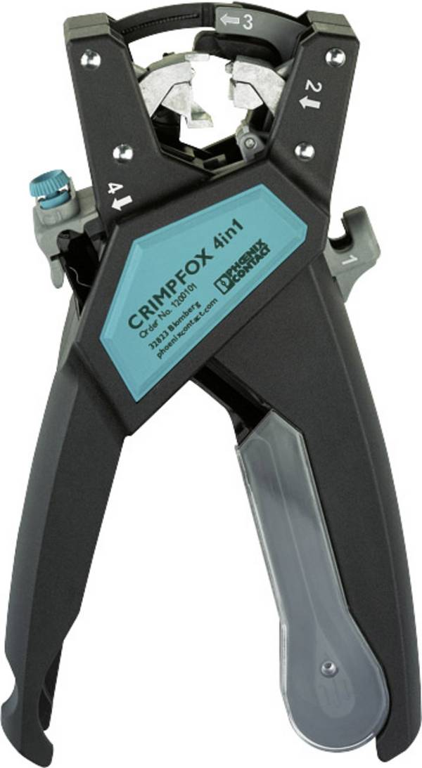 Phoenix Contact CRIMPFOX 4 IN 1 1200101 Squeezer  Ferrules 0.5 up to 2.5 mm²