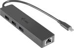 I-TEC USB HUB 3-Port Gigabit Ethernet Adapter C Slim