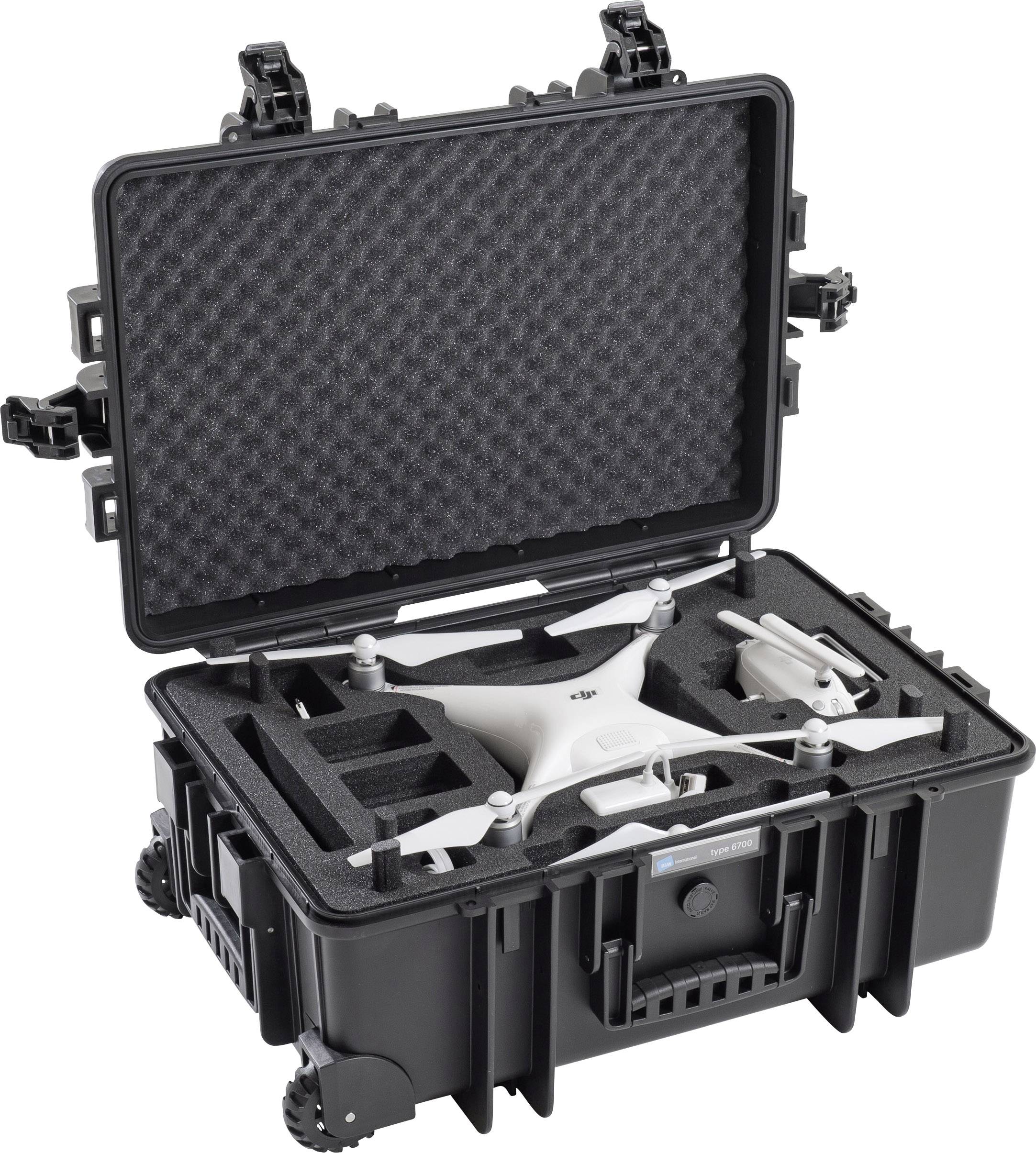 B & W outdoor.cases Typ 6700 Outdoor case Suitable for: DJI Phantom 4 ...