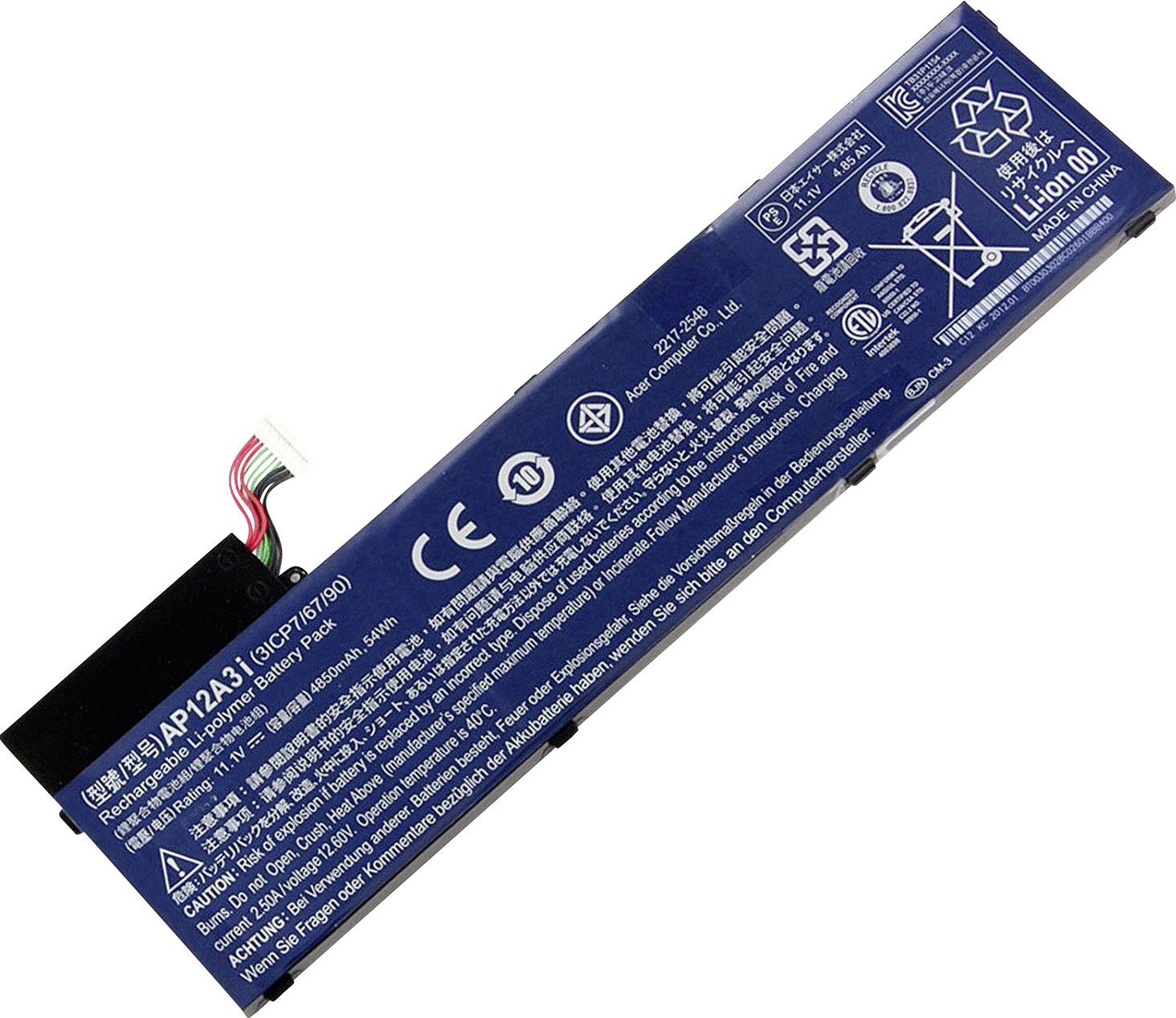 Beltrona Laptop battery ACEASPIREM3 11.1 V 4800 mAh Acer-0