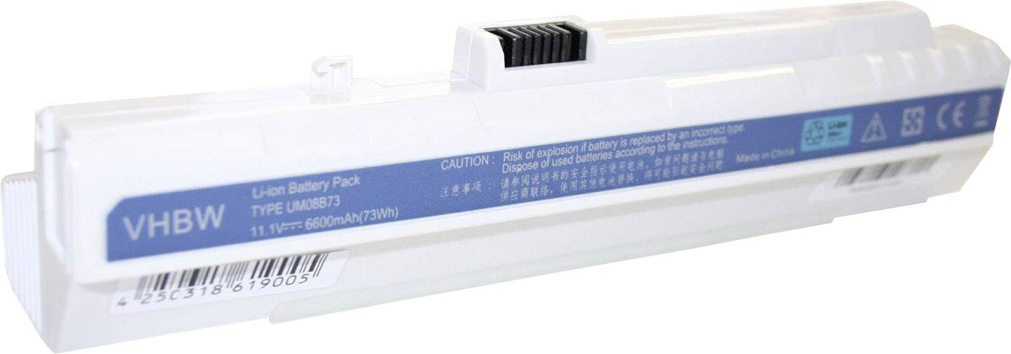 Beltrona Laptop battery ACEASPIREONEHWEISS 11.1 V 6600 mAh Acer-0