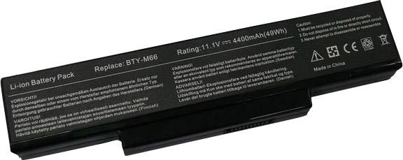 Beltrona Laptop battery MSIBTYM66 11.1 V 4400 mAh MSI-0