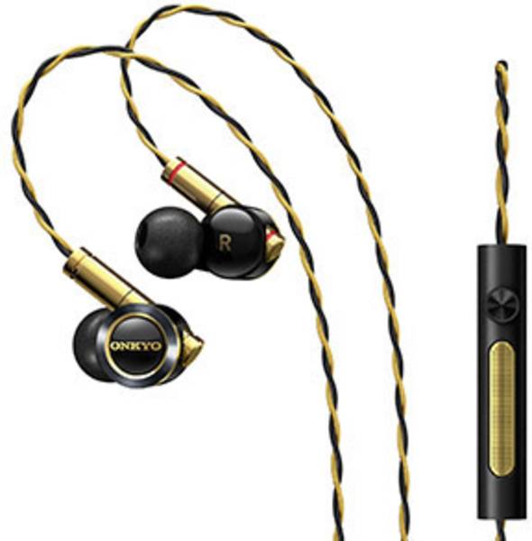 Onkyo E900M HiFi Inear headphones Inear Highres audio Black, Gold