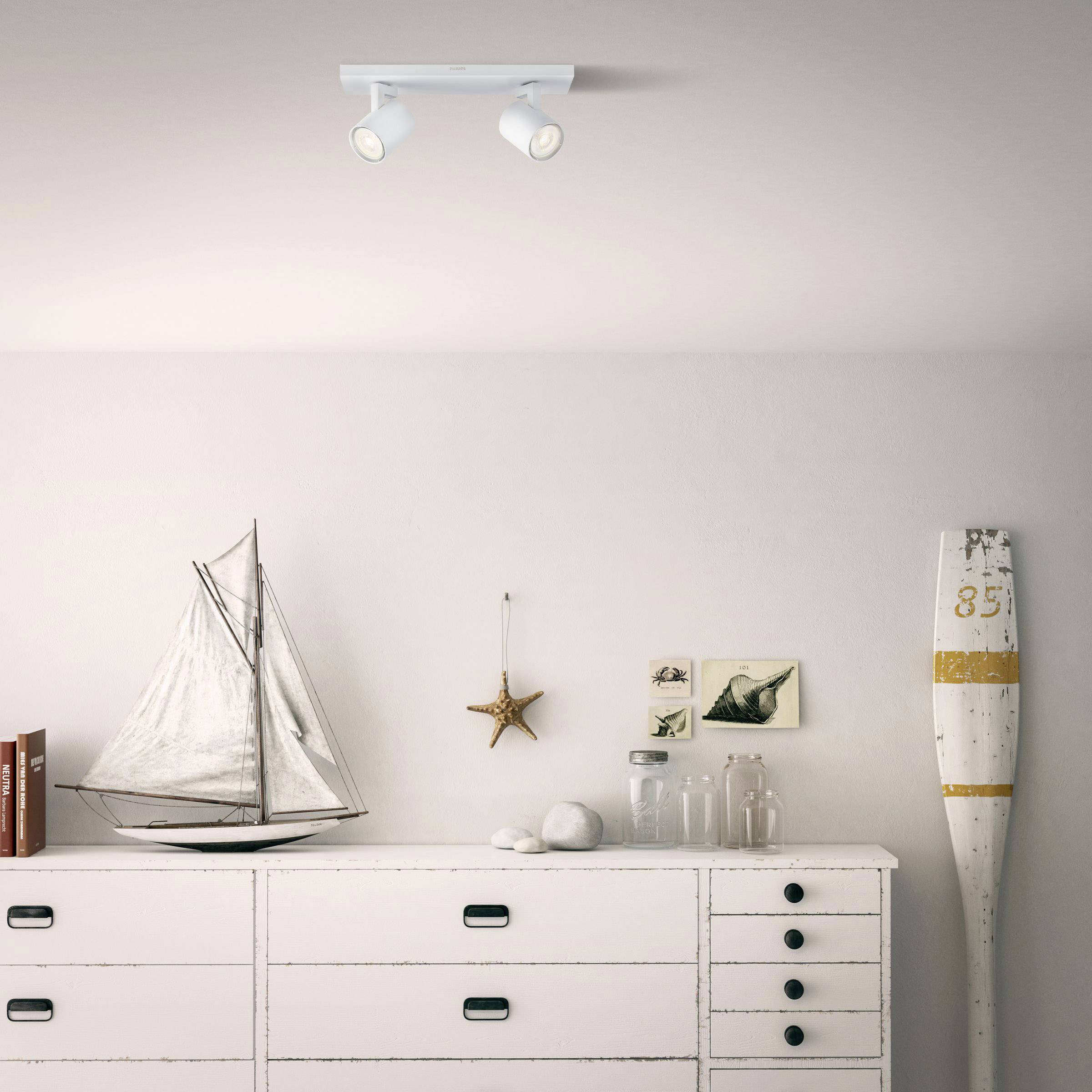 Philips LED Runner 5309231P0 Ceiling floodlight LED (monochrome) GU10 7 W White