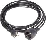 Cable H05VV-F 3G 1.50 mm² black 5 m